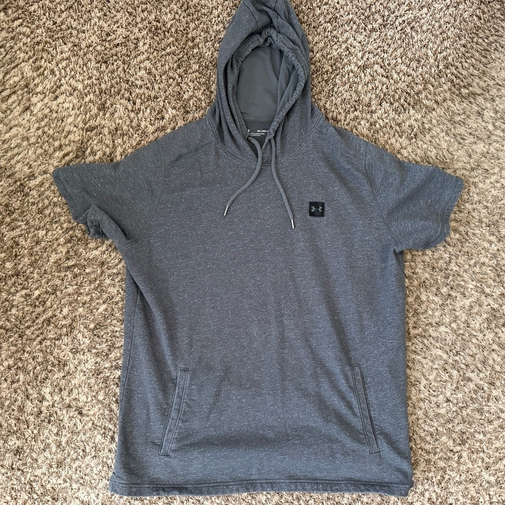 Under Armour Short Sleeve Fleece Hoodie